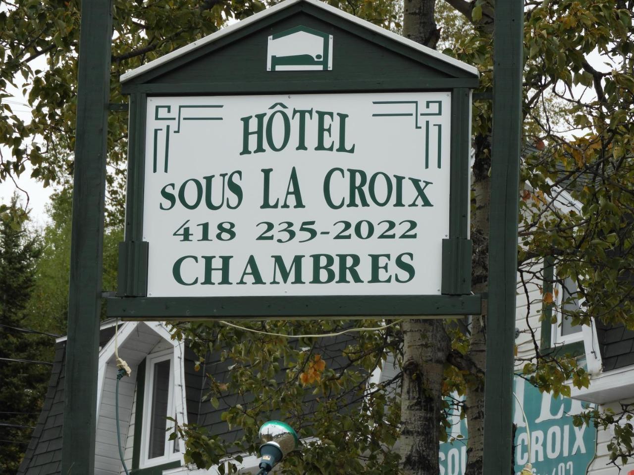 Hotel Sous La Croix 152725 Tadoussac Luaran gambar